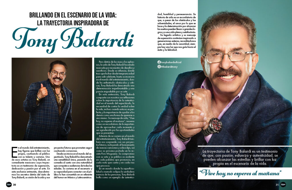 Tony Balardi - Foro Magazine